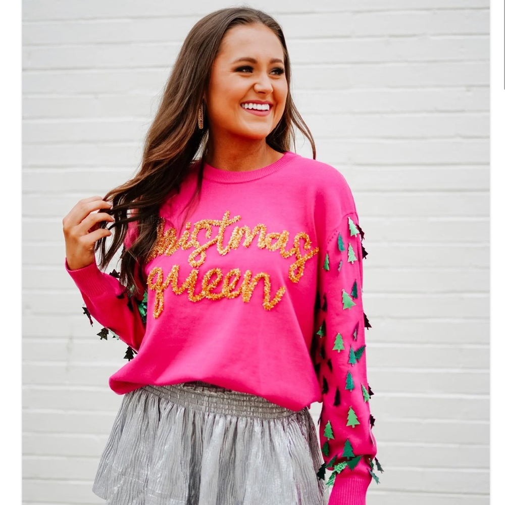 QUEEN OF SPARKLES Christmas Queen Sweater